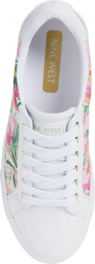 Layna Snakeskin Embossed Sneaker - Image 11