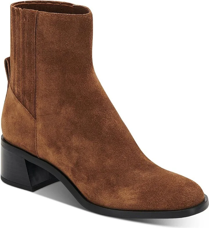 Layton Womens Suede Casual Ankle Boots