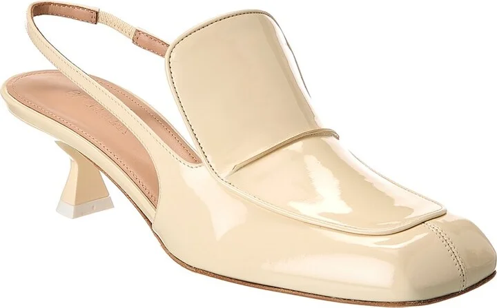 Lazzaro Patent Slingback Pump