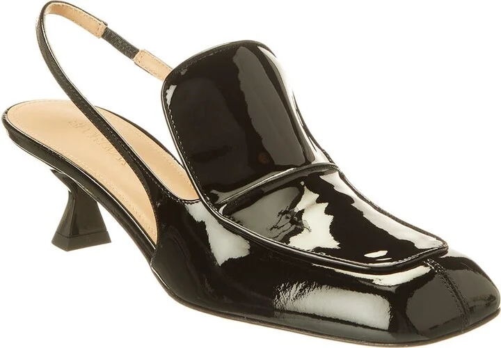 Lazzaro Patent Slingback Pump