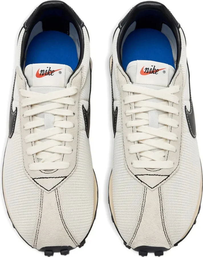 LD-1000 suede-panelled mesh sneakers - Image 3