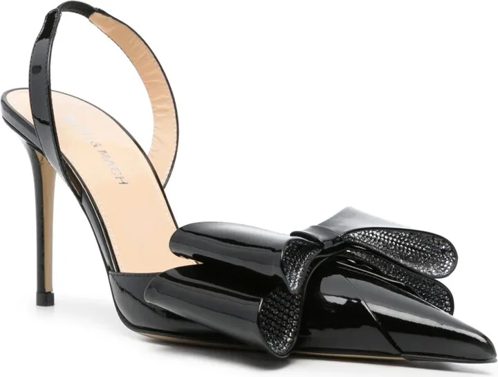 Le Cadeau 95mm slingback pumps - Image 2