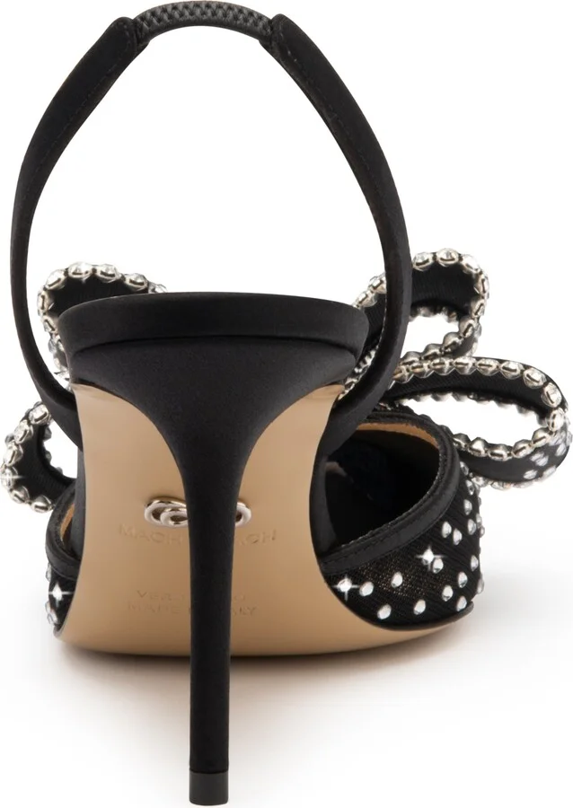 Le Cadeau Bow Pointed Toe Slingback Pump - Image 4