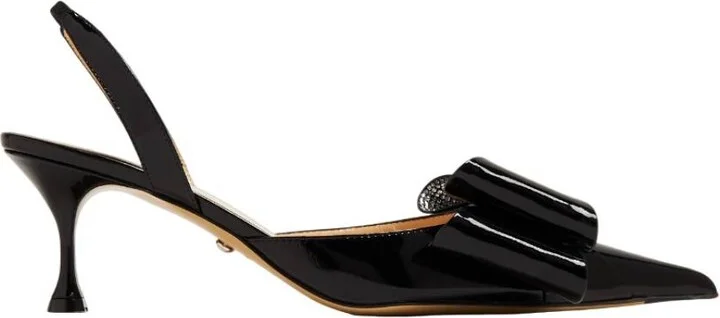 Le Cadeau Patent Slingback Pumps