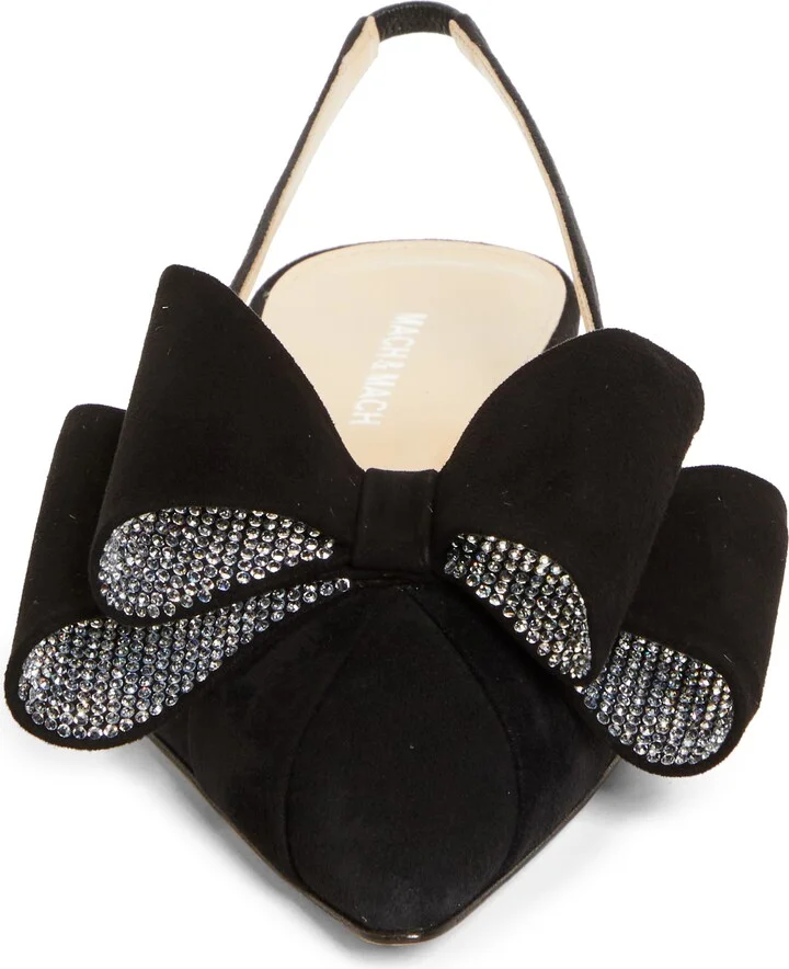 Le Cadeau Pointed Toe Slingback Flat - Image 4
