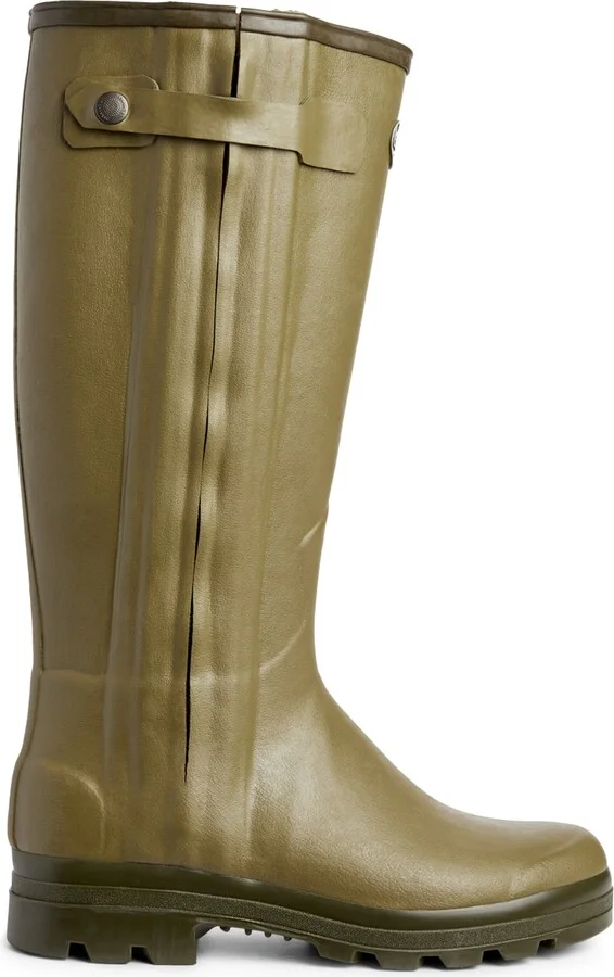 Le Chameau Leather-Lined Chasseur Wellington Boots - Image 3