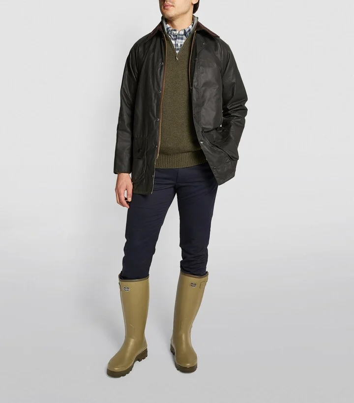 Le Chameau Neoprene-Lined Chasseur Wellington Boots - Image 5