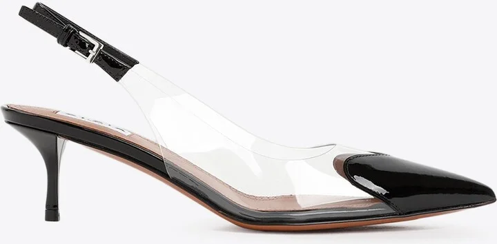 Le Coeur 55 PVC Slingback Pumps