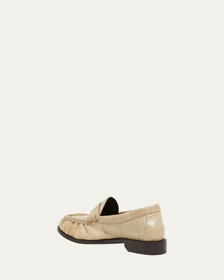 Le Leather YSL Penny Loafers - Image 10