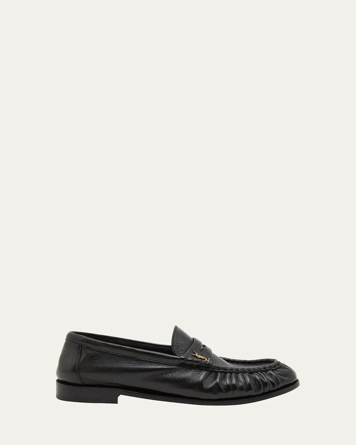 Le Leather YSL Penny Loafers