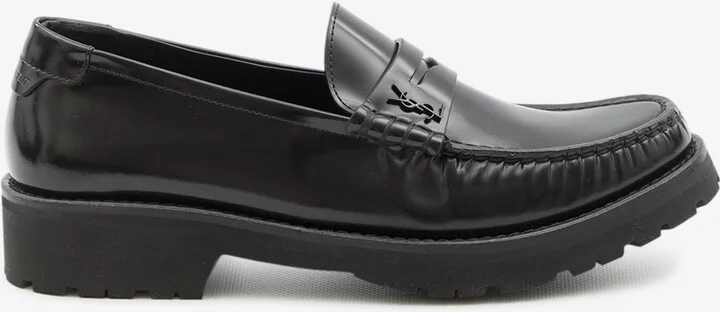 Le Loafer Shiny Leather Loafers