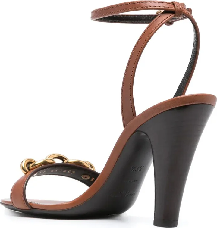 Le Maillon leather sandals - Image 3