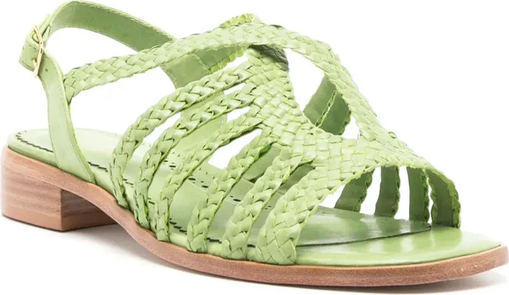 Le Marais braided leather sandals - Image 2