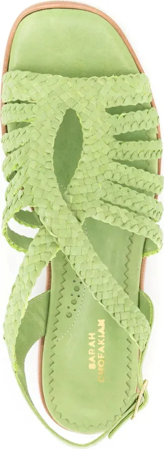 Le Marais braided leather sandals - Image 4