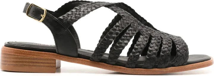 Le Marais woven leather sandals