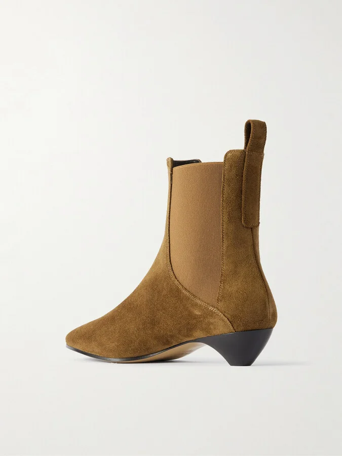 Le Monde Béryl - Allegra Suede Chelsea Boots - Neutrals - Image 3