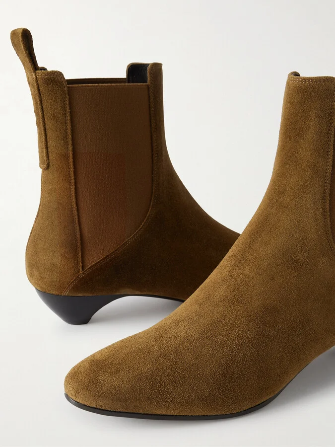 Le Monde Béryl - Allegra Suede Chelsea Boots - Neutrals - Image 4