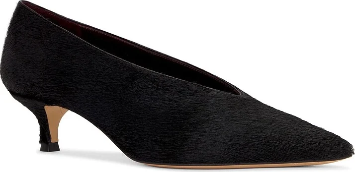 LE MONDE BÉRYL Babouche Kitten Heel in Black - Image 2