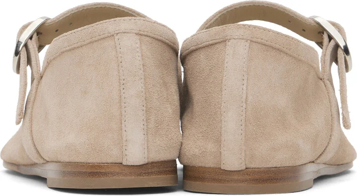 Le Monde Beryl Beige Mary Jane Ballerina Flats - Image 2
