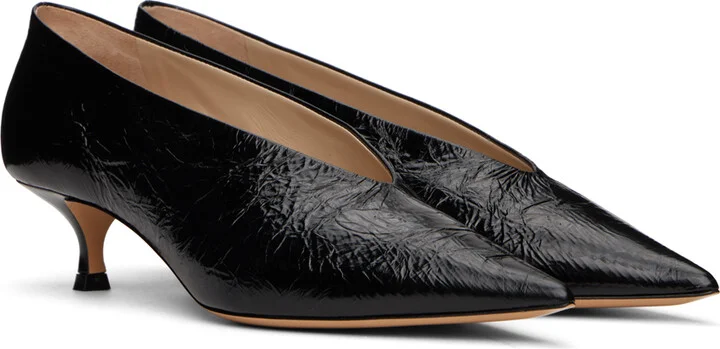 Le Monde Beryl Black Babouche Heels - Image 4