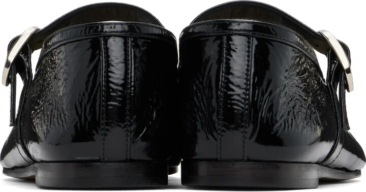 Le Monde Beryl Black Ballet Mary Jane Ballerina Flats - Image 2