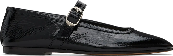 Le Monde Beryl Black Ballet Mary Jane Ballerina Flats