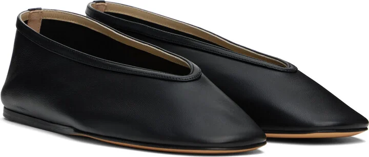 Le Monde Beryl Black Luna Ballerina Flats - Image 4