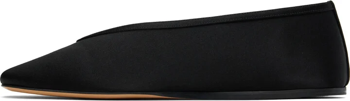 Le Monde Beryl Black Luna Ballerina Flats - Image 3
