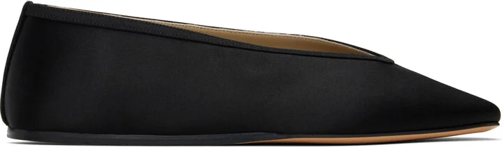 Le Monde Beryl Black Luna Ballerina Flats