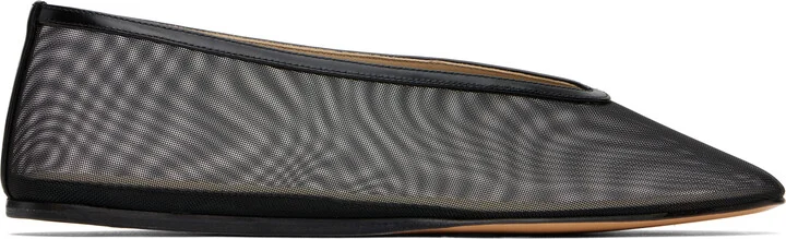 Le Monde Beryl Black Luna Ballerina Flats