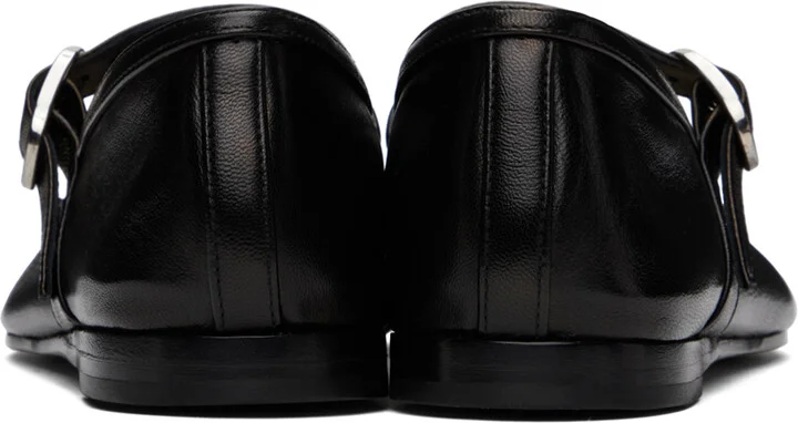 Le Monde Beryl Black Mary Jane Ballerina Flats - Image 2