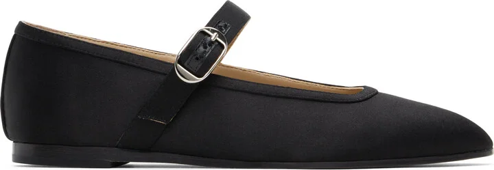 Le Monde Beryl Black Mary Jane Ballerina Flats