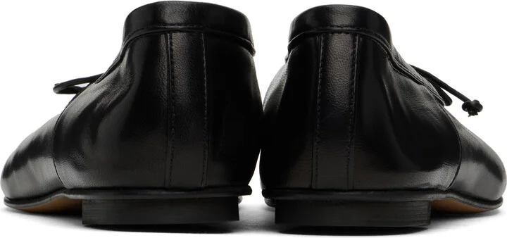 Le Monde Beryl Black Mica Ballerina Flats - Image 2