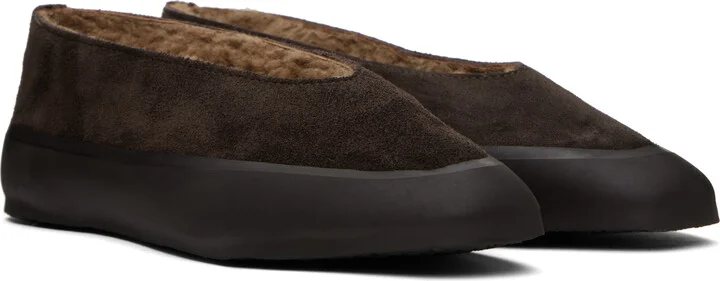 Le Monde Beryl Brown Apres Sci Slip-on Loafers - Image 4