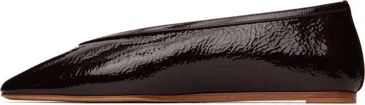 Le Monde Beryl Brown Luna Ballerina Flats - Image 3
