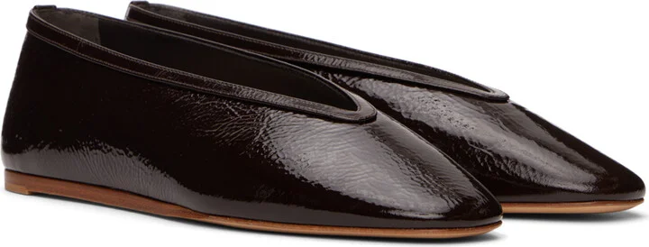 Le Monde Beryl Brown Luna Ballerina Flats - Image 4