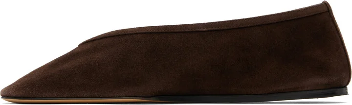 Le Monde Beryl Brown Luna Ballerina Flats - Image 3
