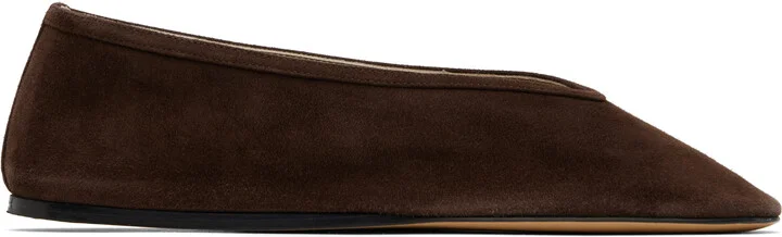 Le Monde Beryl Brown Luna Ballerina Flats