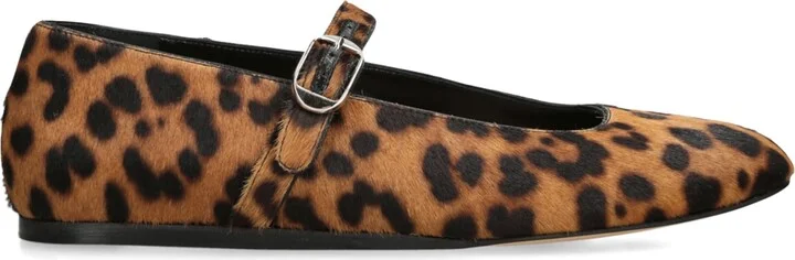 Le Monde Beryl Calf Hair Mary Jane Ballet Flats