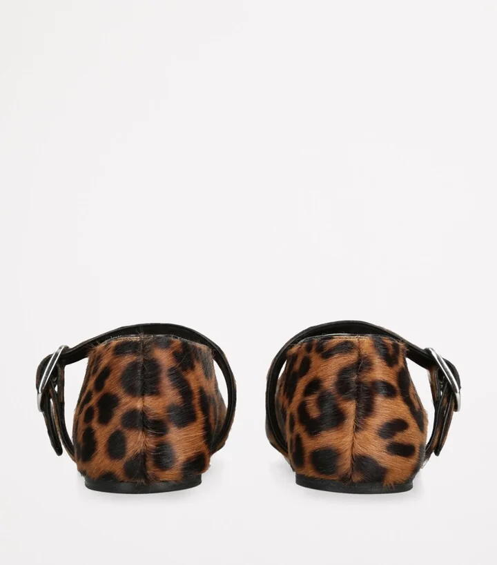 Le Monde Beryl Calf Hair Stella Flats - Image 2
