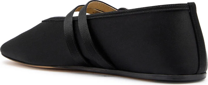 LE Monde Beryl Claudia Satin Ballet Flats - Image 2