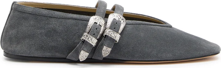 LE Monde Beryl Claudia Suede Ballet Flats