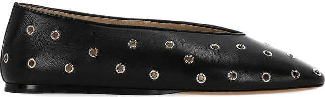 Le Monde Beryl Eyelet Flat Shoes