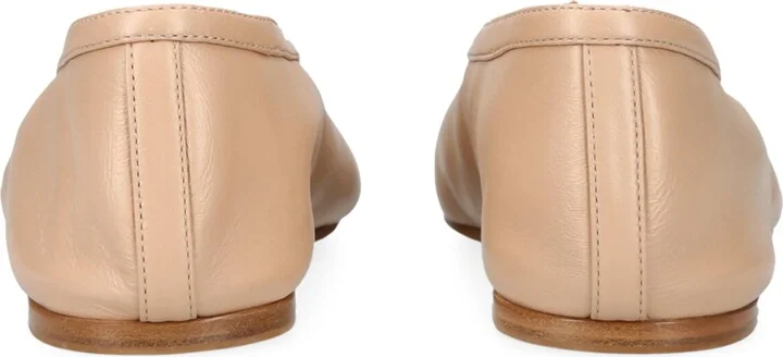 Le Monde Beryl Leather Luna Ballet Flats - Image 3