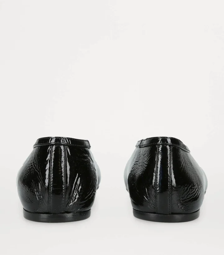 Le Monde Beryl Leather Luna Ballet Flats - Image 3