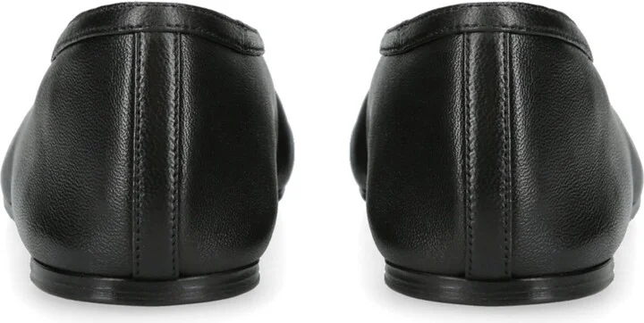 Le Monde Beryl Leather Luna Ballet Flats - Image 3