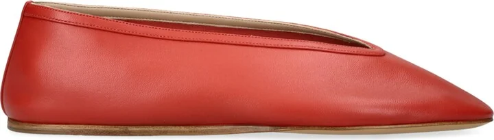 Le Monde Beryl Leather Luna Ballet Flats