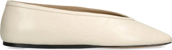 Le Monde Beryl Leather Luna Ballet Flats