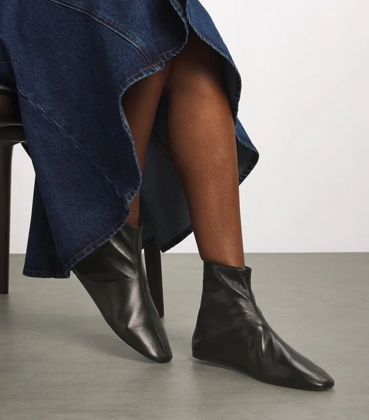 Le Monde Beryl Leather Luna Boots - Image 5