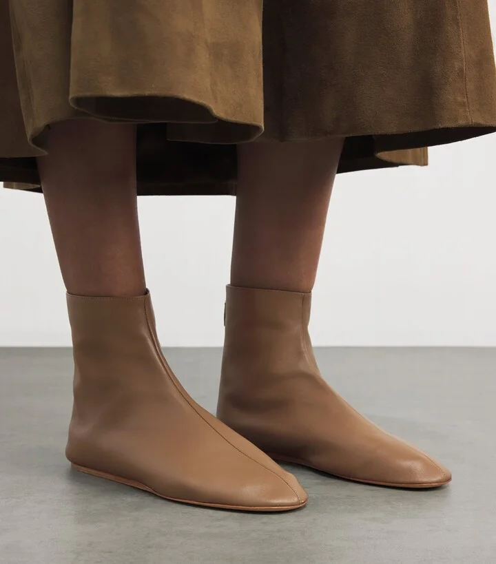 Le Monde Beryl Leather Luna Boots - Image 5